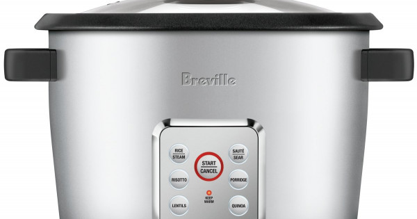 Wilco Limited RICE Cooker 10 Cup BRC550SIL The Multi Grains BREVILLE